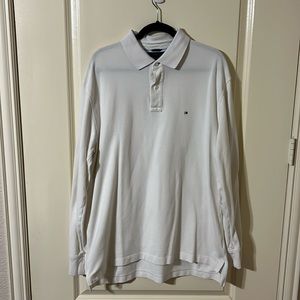 Tommy Hilfiger- Long sleeve polo shirt Size XL